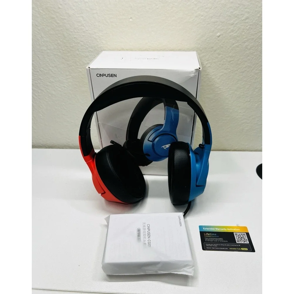 Cinpusen CG-01 2.4Ghz Wireless Gaming Headset Nintendo Switch OLED Headphones